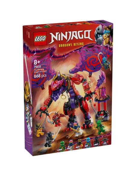 LEGO-71832,Lego Ninjago Dragonul Haosului Thunderfang 71832