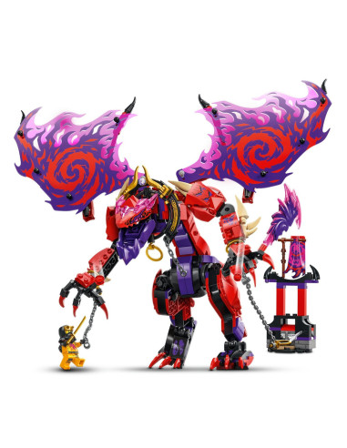LEGO-71832,Lego Ninjago Dragonul Haosului Thunderfang 71832