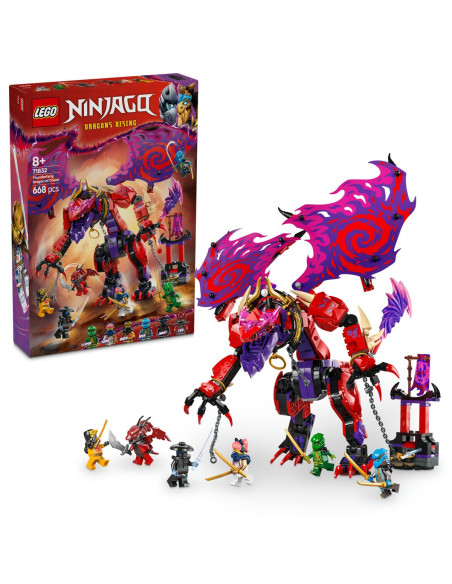 LEGO-71832,Lego Ninjago Dragonul Haosului Thunderfang 71832