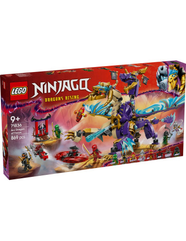 LEGO-71836,Lego Ninjago Dragonul Concentrarii Arc 71836