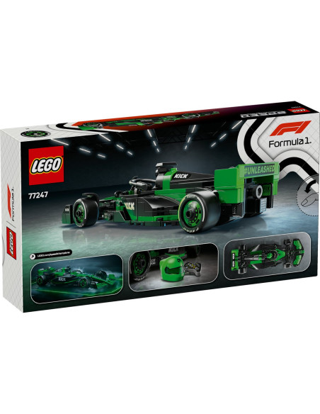 LEGO-77247,Lego Speed Champions Masina De Curse F1 Kick Sauber 77247 LEGO-77247,Lego Speed Champions Masina De Curse F1 Kick Sauber 77247