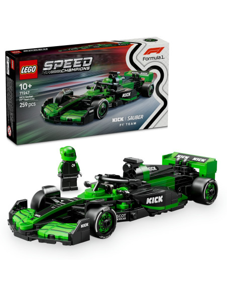 LEGO-77247,Lego Speed Champions Masina De Curse F1 Kick Sauber 77247 LEGO-77247,Lego Speed Champions Masina De Curse F1 Kick Sauber 77247