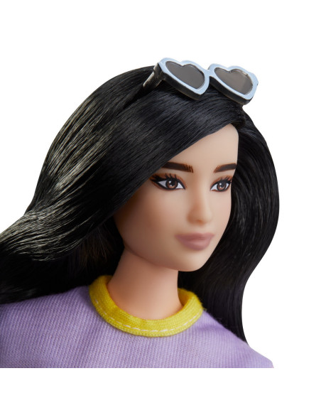 MTFBR37_FXL60,Papusa Barbie Fashionista Cu Rochita Unicorn Believer