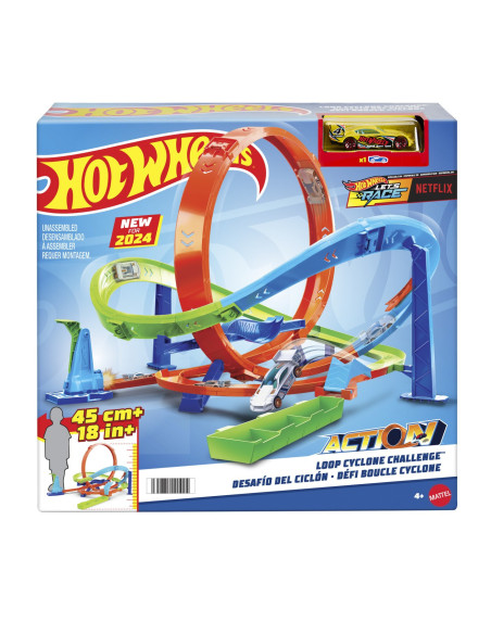 MTHTK16,Hot Wheels Action Set Provocarea Ciclonului