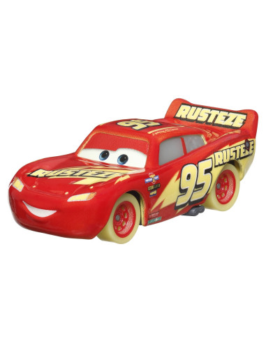MTHPG76_HPG77,Cars Glow Racers Masinuta Metalica Fulger Mcqueen 1:55