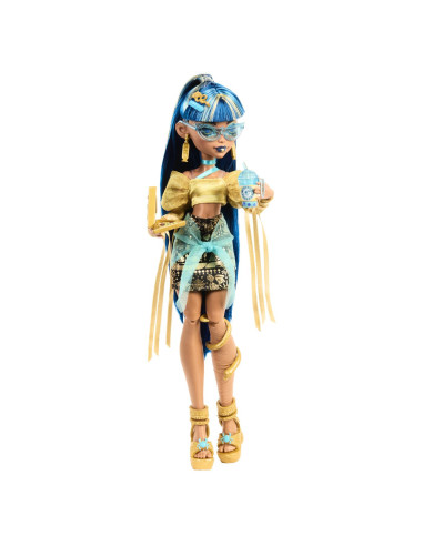 MTHXH74,Monster High Papusa Cleo Denile Si Cobra Hissette