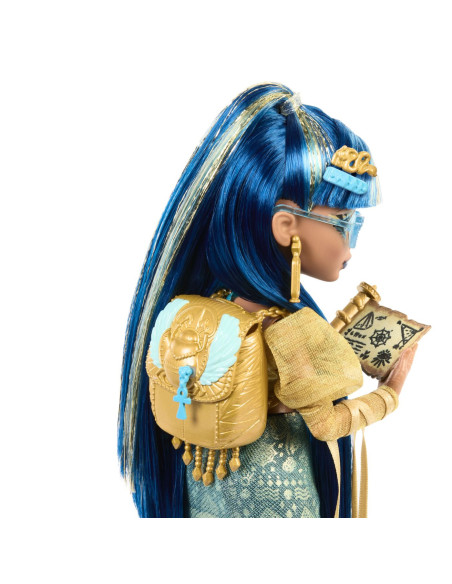 MTHXH74,Monster High Papusa Cleo Denile Si Cobra Hissette