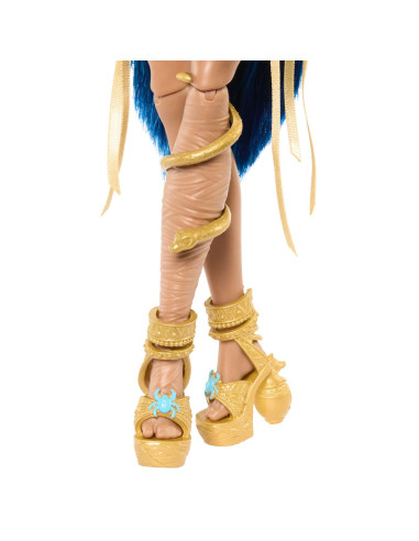MTHXH74,Monster High Papusa Cleo Denile Si Cobra Hissette
