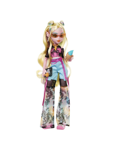 MTHXH75,Monster High Papusa Lagoona Blue Si Pestisorul Neptuna