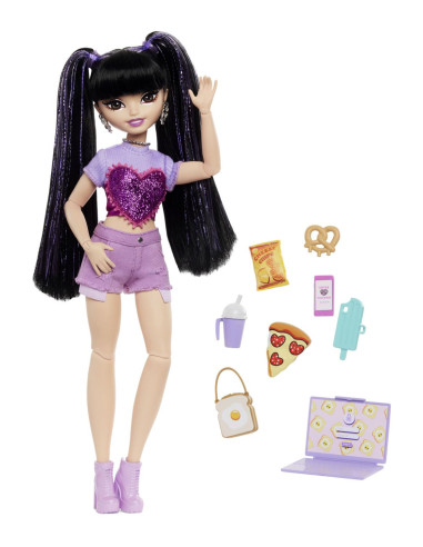 MTHYC24,Barbie Dream Besties Papusa Renee Cu Accesorii