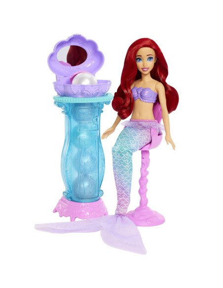 MTJBF86,Disney Princess Papusa Ariel Si Masuta De Machiaj Cu Surprize