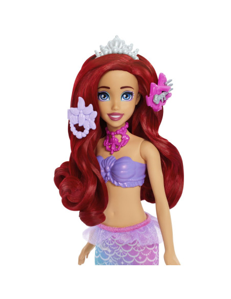 MTJBF86,Disney Princess Papusa Ariel Si Masuta De Machiaj Cu Surprize