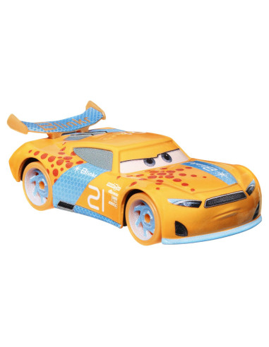 MTHPG76_HPJ95,Cars Glow Racers Masinuta Metalica Ryan Inside Laney 1:55