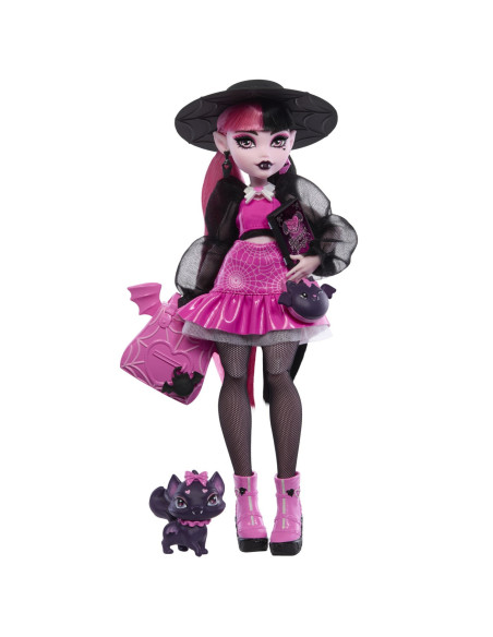 MTHRP64,Monster High Papusa Draculaura Si Animalutul Count Fabulous