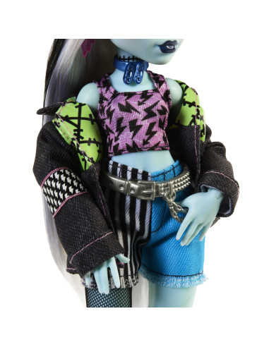MTHXH73,Monster High Papusa Frankie Stein Si Animalut Watzie