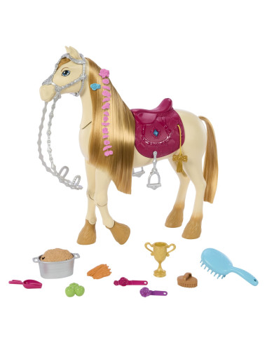 MTHXJ42,Barbie Mysteries Calut Cu Sunete Si Accesorii