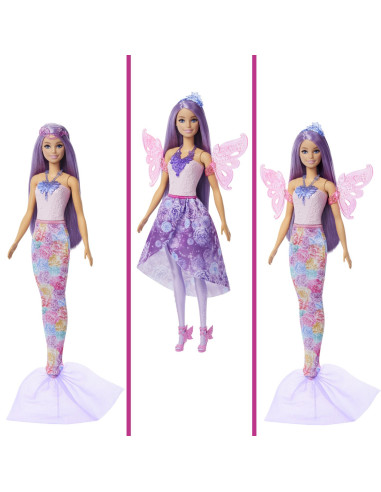 MTJCP74,Barbie Fantasy Papusa Zana Sirena