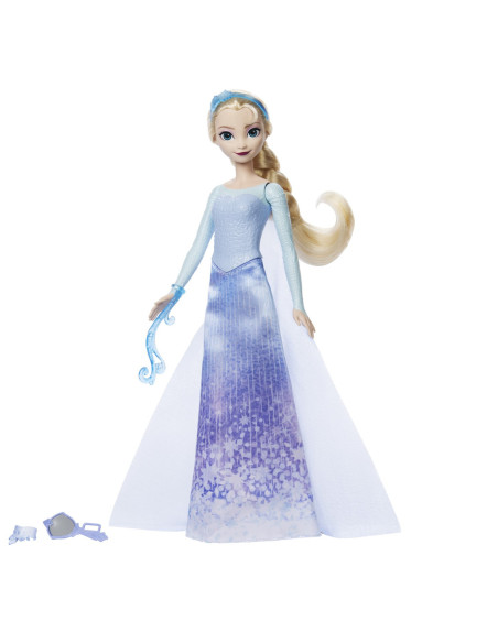 MTJBG59,Disney Frozen Spin And Reveal Papusa Elsa