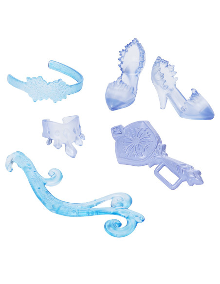 MTJBG59,Disney Frozen Spin And Reveal Papusa Elsa