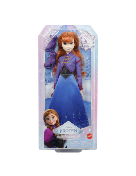MTJBG54,Disney Frozen Papusa Anna Patinatoare