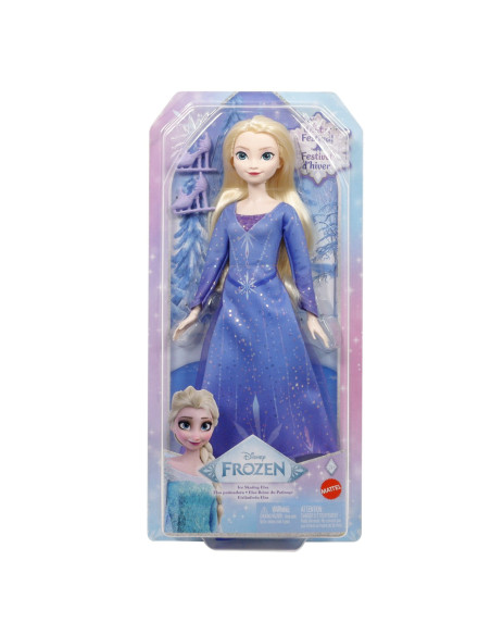 MTJBG53,Disney Frozen Papusa Elsa Patinatoare