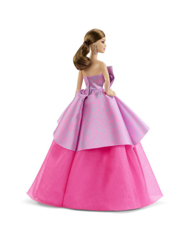 MTJBJ07,Barbie Papusa Barbie Birthday Wishes Satena Cu Rochie Roz