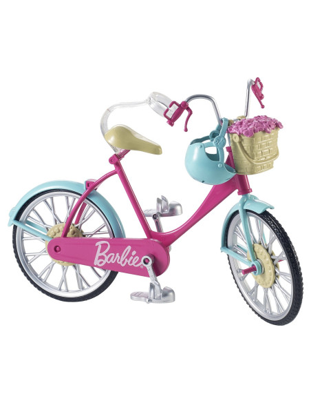 MTDVX55,Barbie Bicicleta Roz Lui Barbie