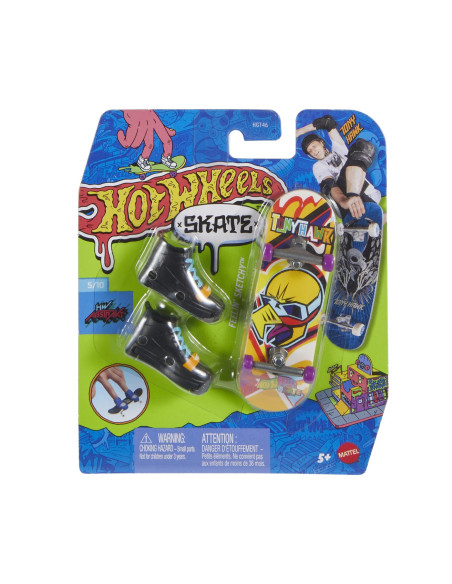 MTHGT46,Hot Wheels Set Placa Si Pantofi De Skate
