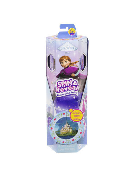 MTJBG60,Disney Frozen Spin And Reveal Papusa Anna Cu Evantai