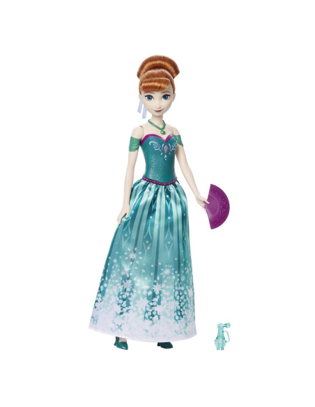 MTJBG60,Disney Frozen Spin And Reveal Papusa Anna Cu Evantai