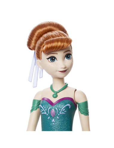 MTJBG60,Disney Frozen Spin And Reveal Papusa Anna Cu Evantai