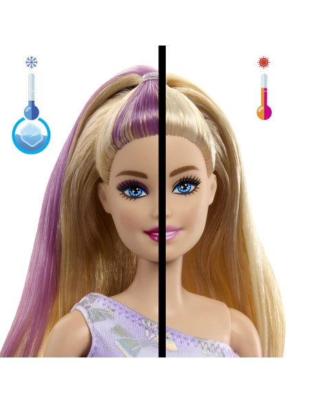 MTJFG70,Barbie Papusa Party Unboxed Reveal Blonda