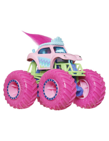 MTFYJ44_JDP86,Hot Wheels Monster Truck Masinuta Trolls Poppy Scara 1:64
