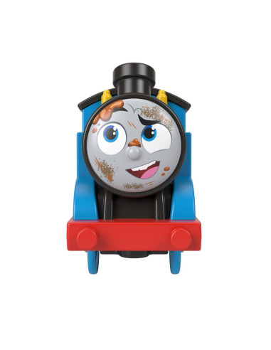 MTHFX97_HJV43,Thomas Locomotiva Motorizata Thomas Crystal Caves Cu 2 Vagoane