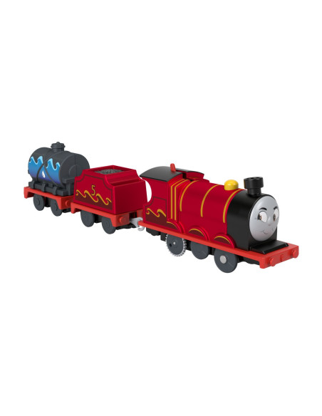 MTHFX97_HNN07,Thomas Locomotiva Motorizata Splash Tank James Cu 2 Vagoane