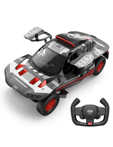 Ras92200,Masina Cu Telecomanda Audi Rs Q E-tron Cu Scara 1 La 14