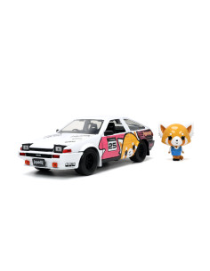 VV-253255056,Jada Aggretsuko Set Masinuta Metalica Si Figurina Aggretsuko Si Toyota Trueno Scara 1:24 2