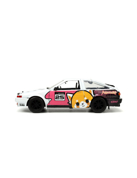 VV-253255056,Jada Aggretsuko Set Masinuta Metalica Si Figurina Aggretsuko Si Toyota Trueno Scara 1:24