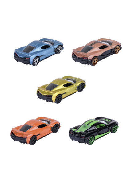 VV-212053174RIM,Majorette Set 5 Masinute Rimac Nevera Edition Giftpack