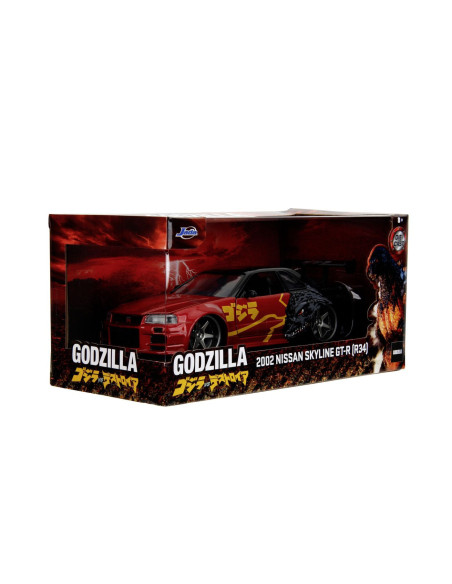 VV-253253024,Jada Godzilla Masinuta Metalica Nissan Skyline Gtr Scara 1 La 24