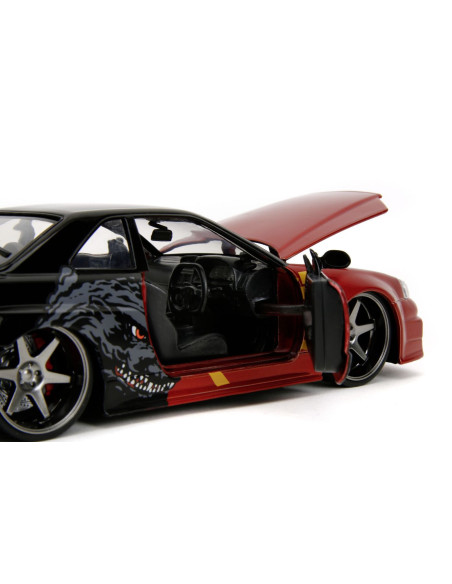 VV-253253024,Jada Godzilla Masinuta Metalica Nissan Skyline Gtr Scara 1 La 24