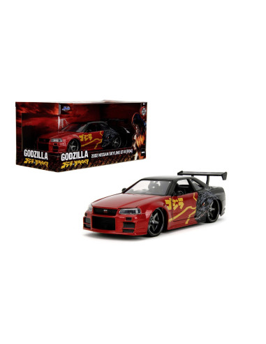 VV-253253024,Jada Godzilla Masinuta Metalica Nissan Skyline Gtr Scara 1 La 24