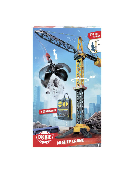 VV-203729022,Dickie Macara Mighty Crane 110cm Rotatie 360 Cu Telecomanda