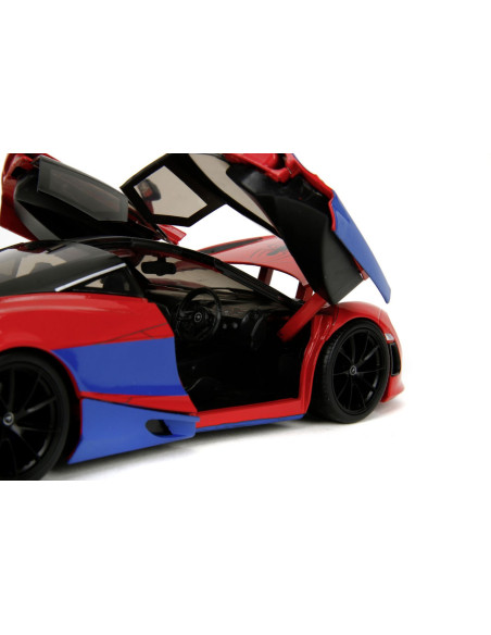 VV-253225034,Jada Marvel Set Figurina Spider Man Si Masinuta Metalica Mclaren 720s Scara 1 La 24