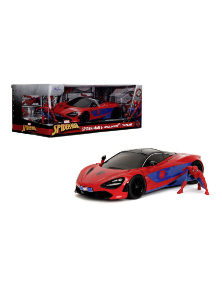 VV-253225034,Jada Marvel Set Figurina Spider Man Si Masinuta Metalica Mclaren 720s Scara 1 La 24
