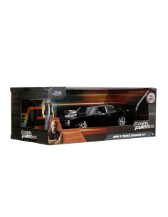 VV-253205006,Jada Fast And Furious Set Figurina Dom Si Masinuta Metalica Dodge Charger 1970 Scara 1 La 24