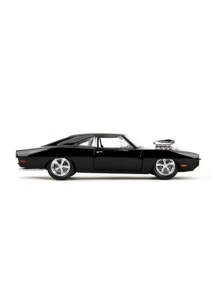 VV-253205006,Jada Fast And Furious Set Figurina Dom Si Masinuta Metalica Dodge Charger 1970 Scara 1 La 24