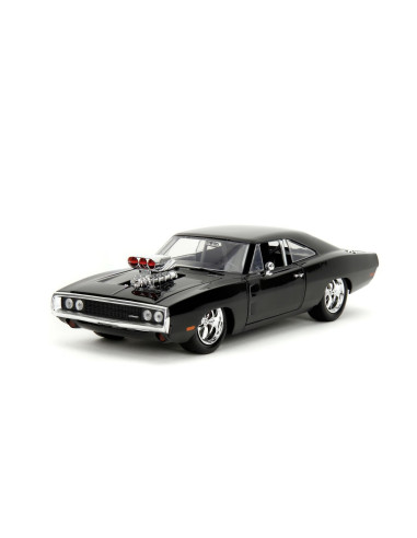 VV-253205006,Jada Fast And Furious Set Figurina Dom Si Masinuta Metalica Dodge Charger 1970 Scara 1 La 24