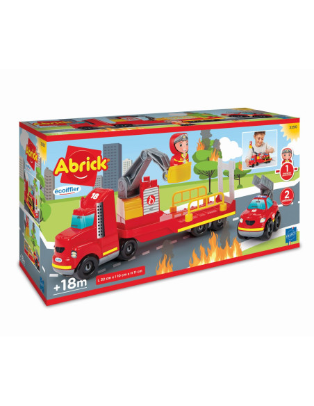VV-7600003290,Ecoiffier Abrick Camion De Pompieri