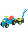 VV-7600004350,Ecoiffier Set Tractor Ride Cu Remorca Si Cositoare